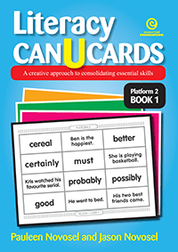 Literacy CAN U CARDS - Platform 2: Book 1
