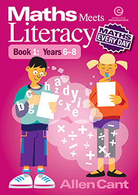 Maths Every Day: Maths Meets Literacy - Book 1