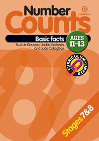Number Counts: Basic facts  (Stages 7 & 8)